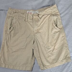 American Eagle Outfitters Men's Tan Shorts, Prep Length size 31.